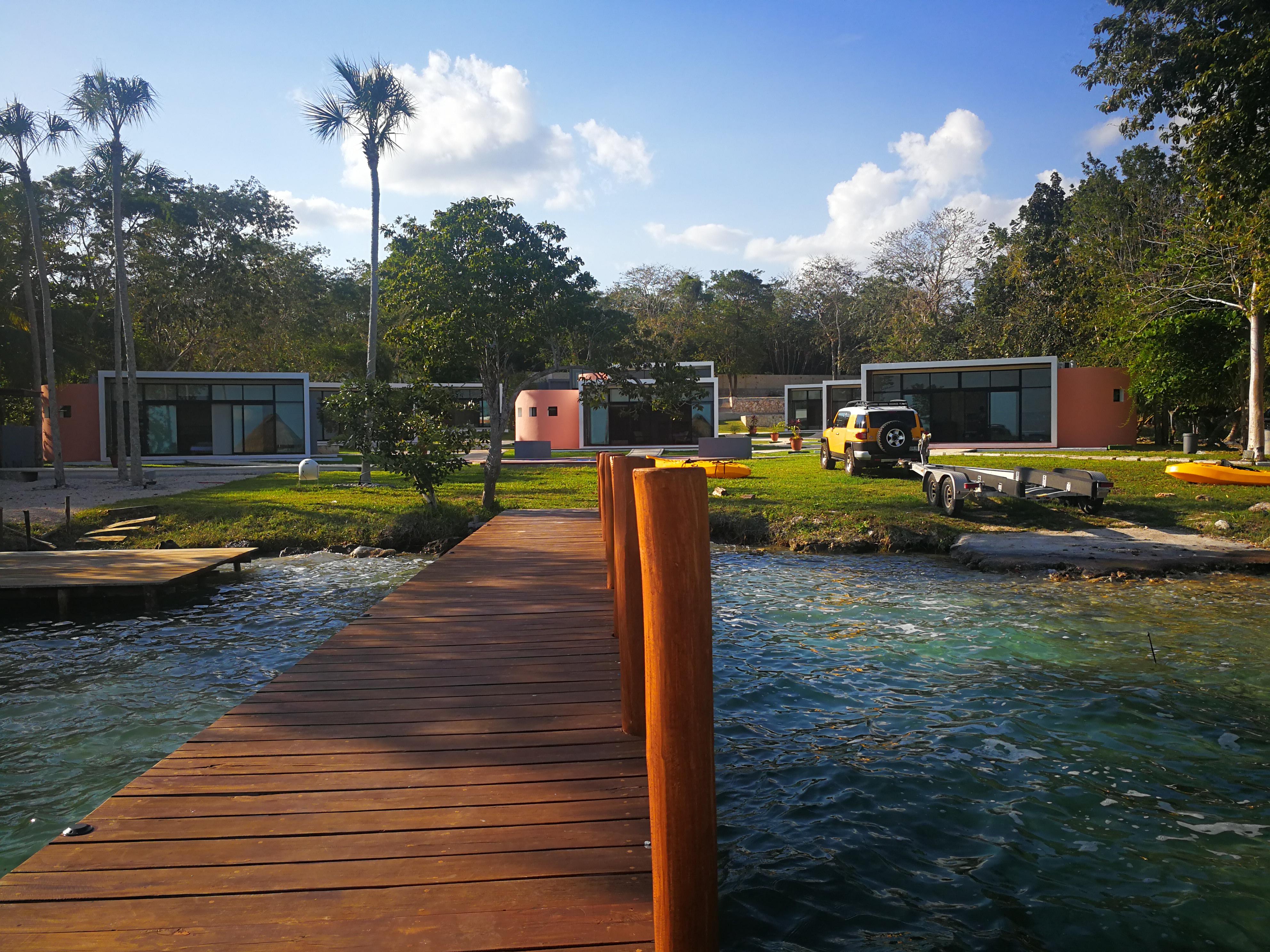 Bacalar 777 Hotel Boutique Eksteriør billede