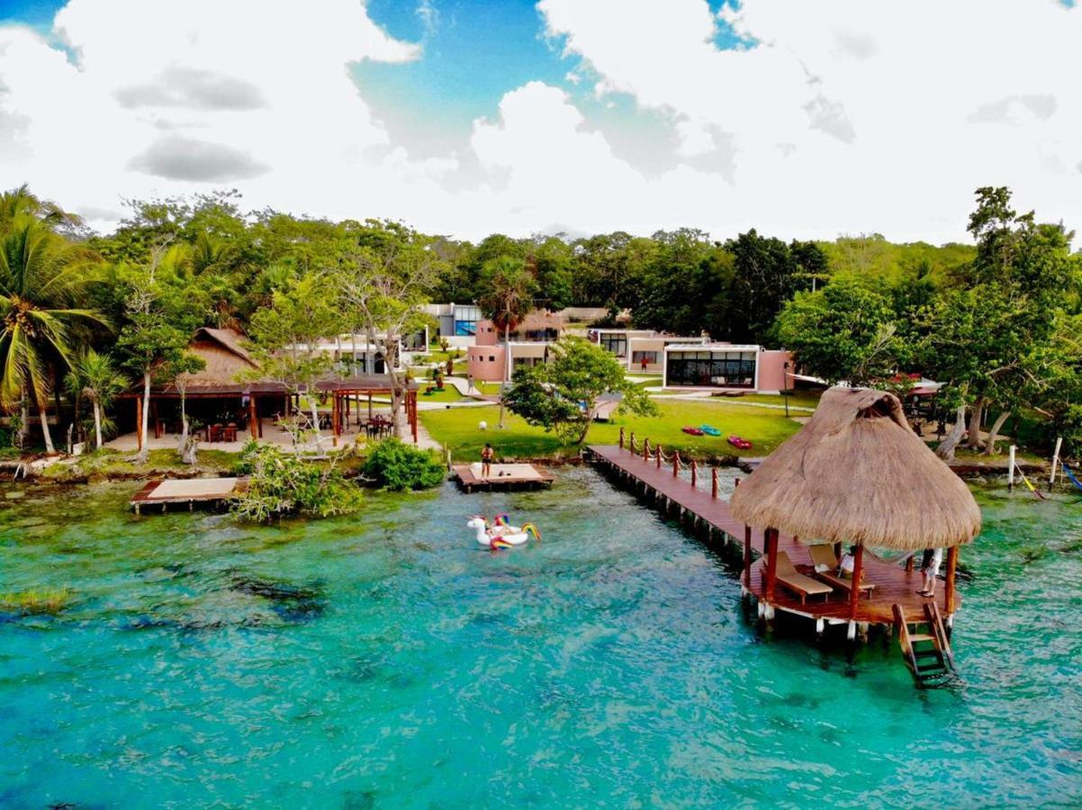 Bacalar 777 Hotel Boutique Eksteriør billede